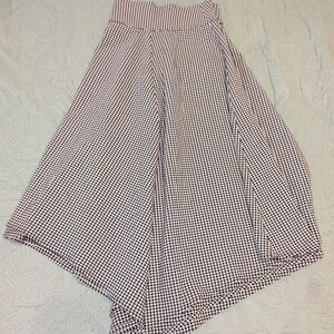 Lane Bryant Black and White Houndstooth Skirt
